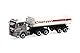 Herpa LKW Modell Man TGS TN Kipp-Sattelzug Herzer (Österreich), Miniatur im Maßstab 1:87, Sammlerstück, Made in Germany, Kunststoff