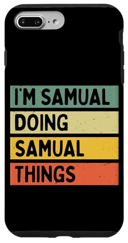 I'm Samual Doing Samual Things �ʔ������� �X�}�z�P�[�X iPhone 7 Plus/8 Plus �p