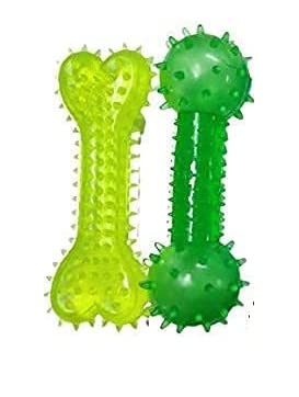 PSK PET MART Dog Toys for Aggressive Chewers | Indestructible Dog Toys | Bone | Chew Toys for Aggressive Dogs | Interactive Dog Toy (Spike Bone + Spike Dumbbell) (B09P1HW47W) Amazon Price History, Amazon Price Tracker