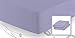 Produktbild Schlafgut Basic Jersey Spannbetttuch/Spannbettlaken 140x200 bis 160x200,Flieder