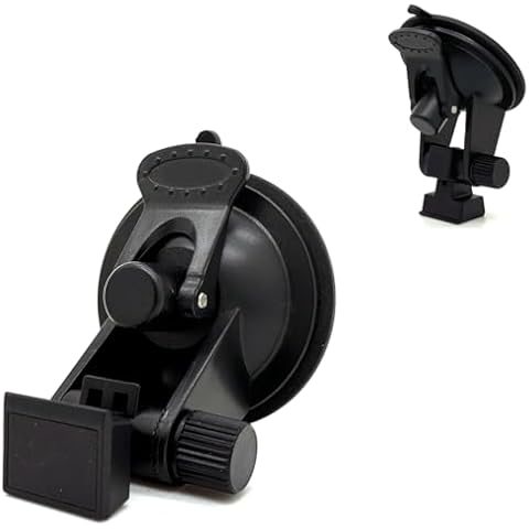 ChargerCity Enhanced Windshield Suction Mount Compatible with Escort Max360c, MKII, Max 3 4, IX IXc, Redline EX Cobra DualPro GT 360 Scout Radar Detector w/EZ Magnet Connection Cover