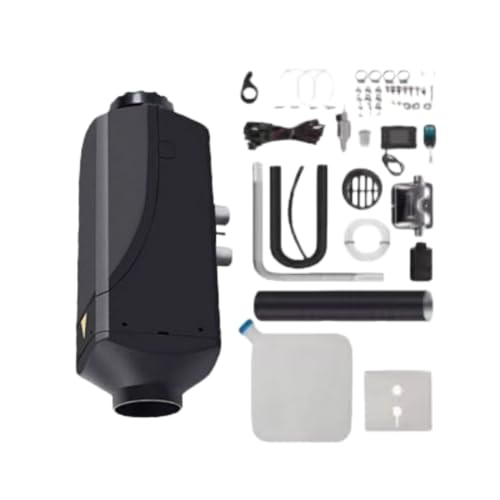 Kizare 12V/24v �ԓ��q�[�^�[ FF �R�� �y�� �G�A �R���ԗp ���̎��G�A �p�[�L���O�q�[�^ �����R���t�� LCD�f�B�X�v���C�T�C�����T�[ �D�� �g���b�N �o�� �L�����s���O�J�[�p�o�X�ɓK�p ���� ���� �K���X�����h�~ �g���ĊȒP (12v5