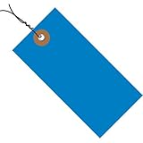 Quality Park G14053A Tyvek Spunbonded Olefin Pre-Wired Shipping Tag, 4-3/4