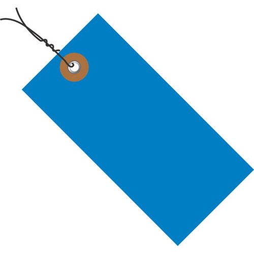 Tyvek Aviditi G14053A Tyvek Spunbonded Olefin Pre-Wired Shipping Tag, 4-3/4