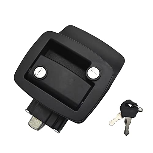 Serrure caravane avec double loquet robuste pour porte de cellule et remorque de camping