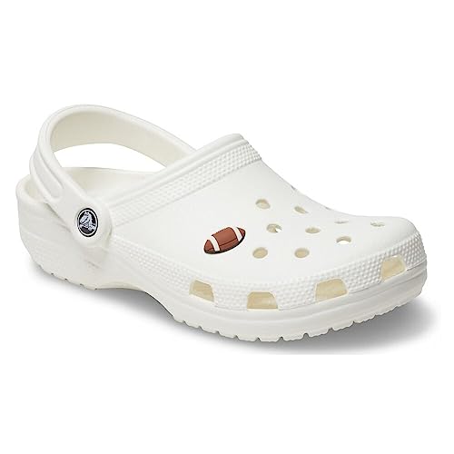 Image of Crocs Jibbitz Sports SHOE ACCESSORY| Jibbitz for Crocs, Football, Small
