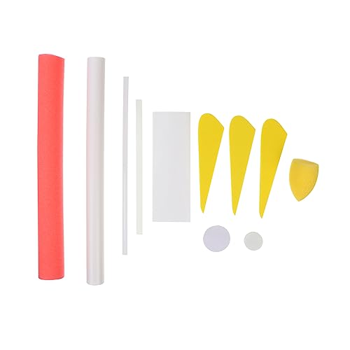 Vaguelly 1 Set DIY Foam Finger Rockets Supplies and Craft Kit for Fun Assembling Activity Random Colors Included Random Color