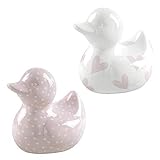 Colores: variados. Mascagni A1176 - Hucha Duck de cerámica, colores surtidos, 14 x 11 x 14 cm