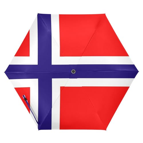 EtherSpher Norway Flag umbrella auto open 39 Inch Pop Up auto open close Golf Umbrella for water,sun & rain resistant Outdoor Defence Accessories sombrilla blanca