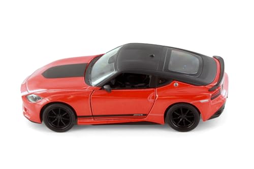 2023 Fairlady Z Customized Edition, Coche Deportivo Naranja 1:36 miniatura 3