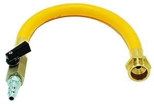 TOPRING Wasserausblas-Adapter mit Absperrventil