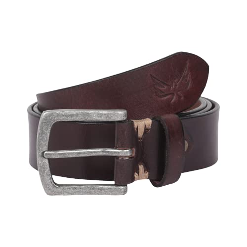 Buy MOSSBERG Full Grain Genuine Leather Belt for Men Oversize Plus