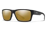 Smith Outlier 2 Sunglasses Matte Black/ChromaPop Polarized Bronze Mirror