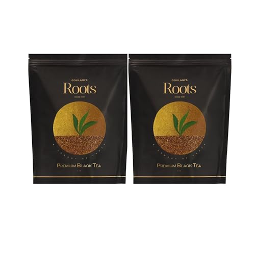 Roots Premium Everyday Chai | Pack of 2 (500g) Handcrafted Loose Leaf Blend | Assam & Siliguri Black Tea Leaves | Bold Flavour & Freshness | Triple-Layer Pack | FSSAI Certified Roots Premium Everyday Chai | Pack of 2 (500g) Handcrafted Loose Leaf Blend | Assam & Siliguri Black Tea Leaves | Bold Flavour & Freshness | Triple-Layer Pack | FSSAI Certified