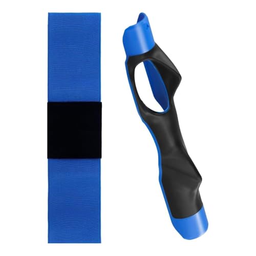 ゴルフクラブハンドポジションレギュレーター初心者や競技者向けスイング精度を向上させる内側練習ツールブルーゴルフトレーニングツール