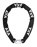 axa 59003395ks hawk 8-100 catena lucchetto nero, 100 cm
