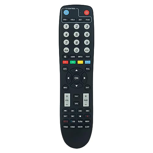 SXRCU03 VINABTY Replacement Remote Control Fit for Octagon 4K UHD IPTV Receiver SX87 WL;SX887 HD;SX887 WL;SX88 SX;SX88+ SX;SX88+ SE;SX88+ SE WL;SX88+ SE C/T2;SX88+ SE C/T2 WL;SX88+ Optima