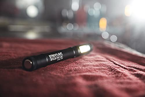 Streamlight 66708 Stylus Pro Cob 160-Lumen Usb Rechargeable Magnetic Penlight With Pocket Clip And Usb Cord, Blue, Box #TOP2