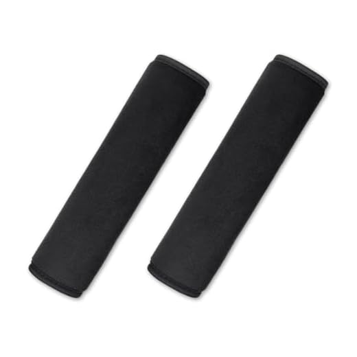 yuntop 2 PCS Car Seat Belt Pads Cover Soft Seat belt Shoulder Pad Safety Belt Strap Shoulder Pad Comfortable Driving Compatible with Most Cars Helps Protect You Neck and Shoulder (Black)