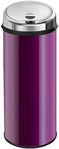 Inmotion 50L Blue Stainless Steel Auto Sensor Kitchen Waste Dust Bin ...