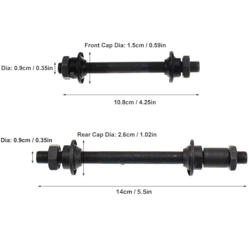 image for Bike Axle CYSKY Quick Release Skewer Front Rear Bicycle Axle Wheel Hub