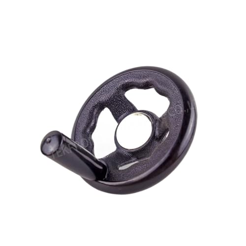 Volant de manœuvre en nylon 12mm avec poignée M6_80MM pour réglage précis