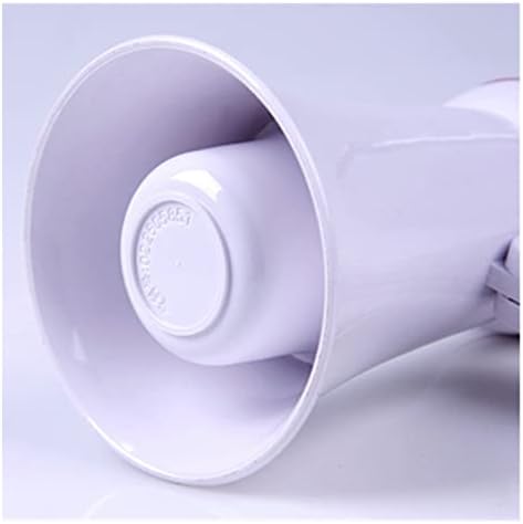 Portable Megaphone Bullhorn 5W Handheld Megaphone Amplifier Loud Speaker Bullhorn Loudspeaker Record Play for Tourist Guider Teacher Training Speech Powerful and Lightweight Amplifiers