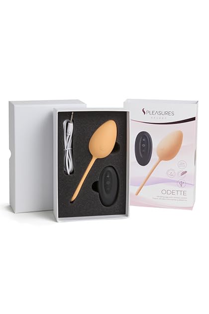 Vibratori classici marca S Pleasures Velvet Odette è un uovo vibratore con telecomando progettato per la stimolazione della zona G e per i giochi più erotici in compagnia