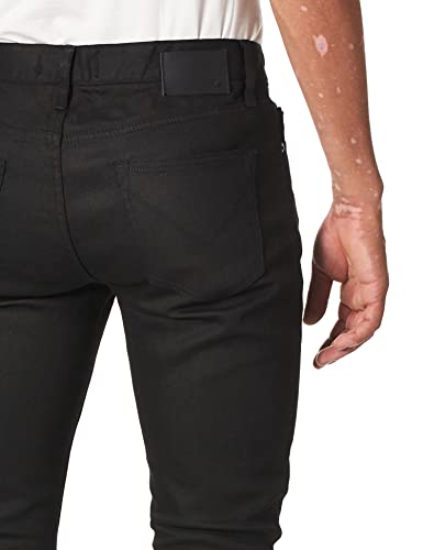 John Varvatos Star Usa Men's Wight Skinny Fit Straight Leg Jean, Jet Black, 29 #TOP1