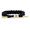 Rastaclat-Mens-Braided-Bracelet-100-Polyester-MediumLarge Rastaclat Original Hand Braided Onyx II Men's Adjustable Bracelet for All Ages