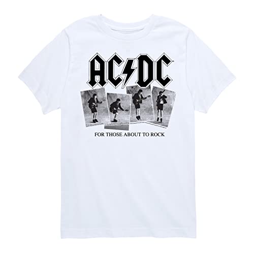 HYBRID APPAREL - ACDC - Photo Sequence - Toddler and Youth Short Sleeve Graphic T-Shirt