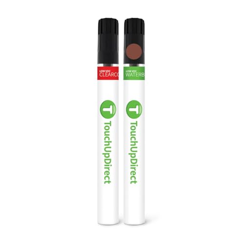 TouchUpDirect XAU Dark Mahogany Pearl Compatible with Subaru Exact Match Touch Up Paint Brush - Essential Kit