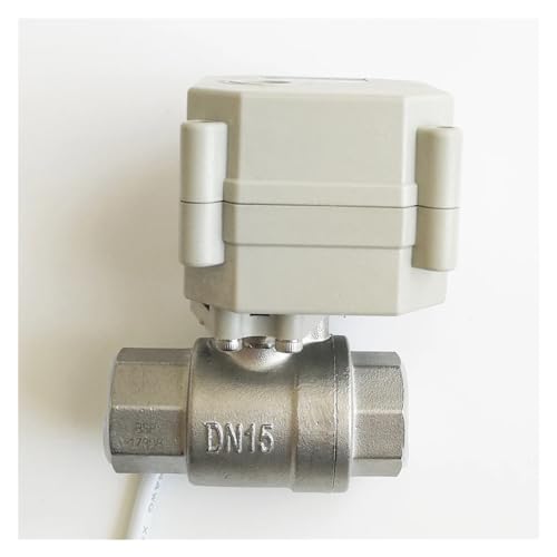 Vanne proportionnelle 2 voies DN15 NPT motorisée DC 24V pour régulation eau et chauffage connecté - 2