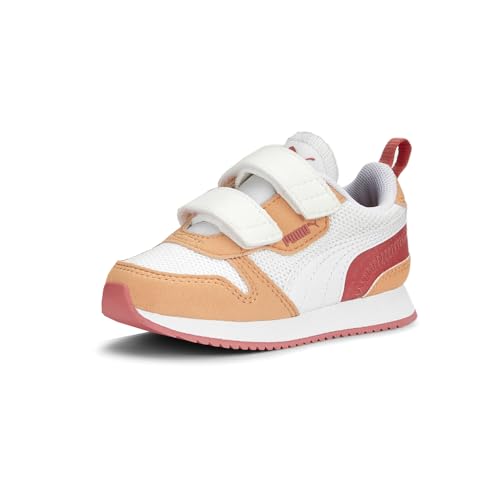 PUMA Toddler Boys R78 V Slip On Sneakers Shoes Casual - Orange, Pink, White2