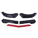 Universal Glossy Black Performance Style Front Bumper Lip Chin Spoiler Splitter