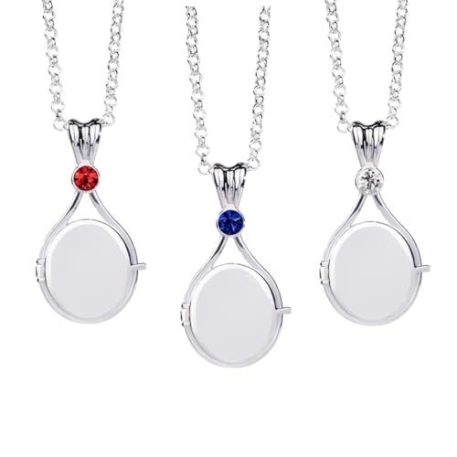 Popular Classic Tv H2O Mako Mermaid Necklace Fashion Zircon Silver Color Locket Pendant Jewelry For Just Add Water Fans Friend Fashion Accessories Creative Gift, As Pic