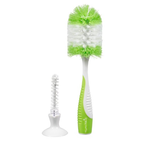 Image of Munchkin Deluxe Bottle Brush - Green