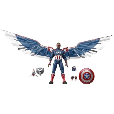Marvel Legends Captain America Action Figure Cover