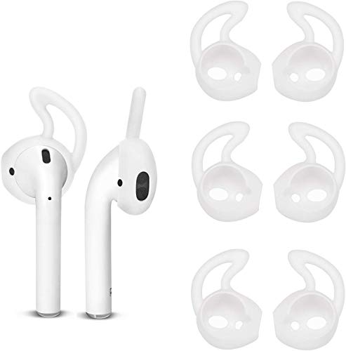 AIRPOD Covers for Apple (Updated Version) AIRPODS (3 Pack) / Airpod Ear Hooks/Earpods/in-Ear