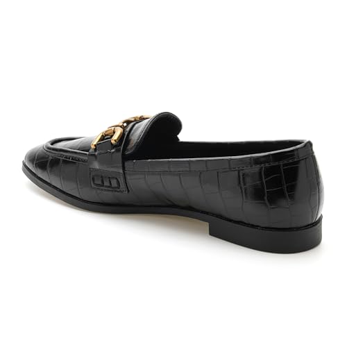 Image of U.S. Polo ASSN. Luna Black Loafers with Premium Upper