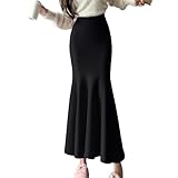 【Matching】Dieser Rock kann leicht mit Pullovern, Hemden, Jacken, Strickjacken, Mänteln, High Heels, Stiefeln usw. kombiniert werden. um einen modischen Look zu kreieren, der für jeden Anlass geeignet ist.