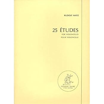 Sheet music Matz, Rudolf - 25 Etudes (Lower Positions) - Cello solo - Dominis Music Edition Book