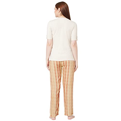 Image of Sweet Dreams Women's Cotton Printed Night Suit Set
