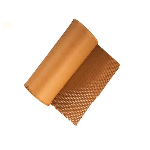 Pack8 Neo Pack8neo Eco friendly Paper Bubble Roll 15 inches|Honeycomb brown paper bubble wrap for packing, Shipping, Moving, Packaging for small business | Expandable upto 40-50% (15" x 100m)