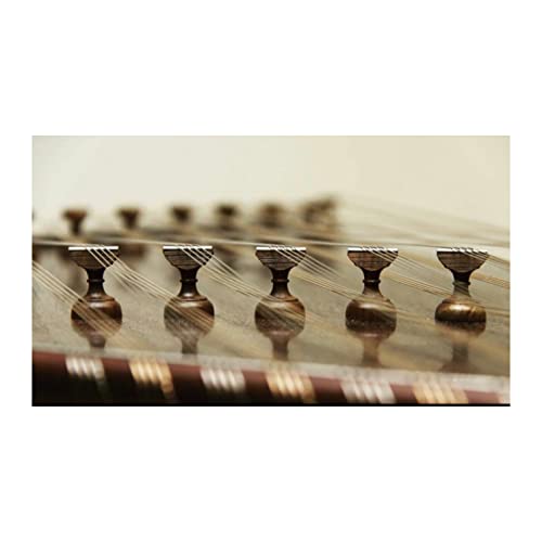 Vahdati 4-Pieces, Kharak Santoor, With Metal Bridge, Santour, Santor - Bridge Persian Santur, خرک سنتور و ساچمه #TOP3