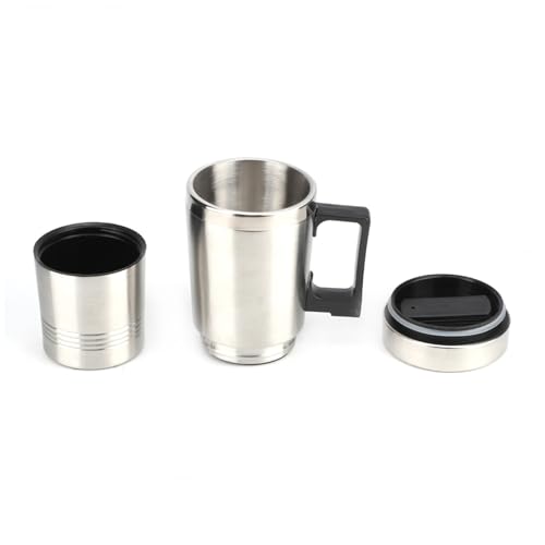 Hervidor eléctrico para auto 12V taza 350ml + 150ml miniatura 4