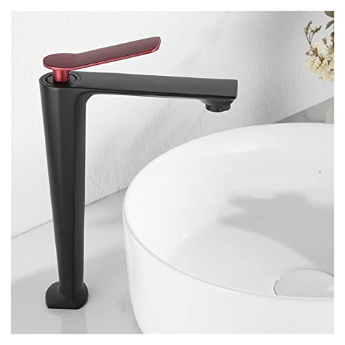 Grifo de Lavabo elegante de latón con acabado de cobre 3