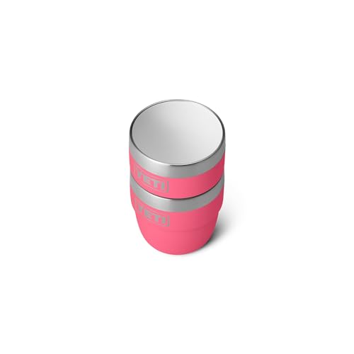 Image of YETI Rambler 4 oz Stackable Cup, Stainless Steel, Vacuum Insulated Espresso /Coffee Cup, 2 Pack