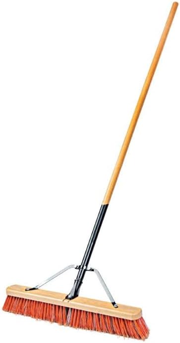 A.M. Leonard Fine-Bristle Push Brooms (24-Inch Block)