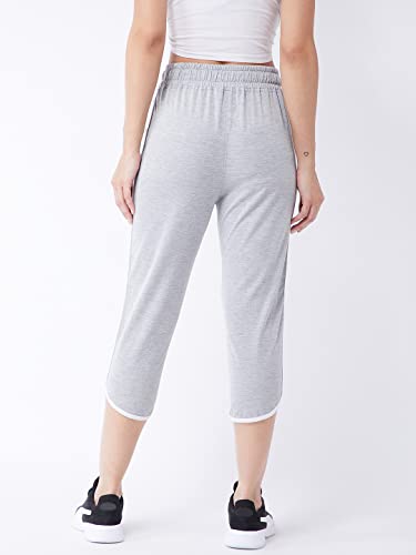 Image of Modeve Women Striped Cotton Blend Capri